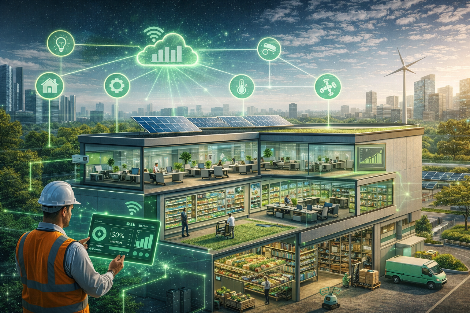 Automação e eficiência: o novo horizonte das infraestruturas inteligentes