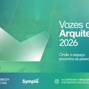 Rodrigo Ferraz, do FGMF, participa do Vozes da Arquitetura 2026, em Caxias do Sul